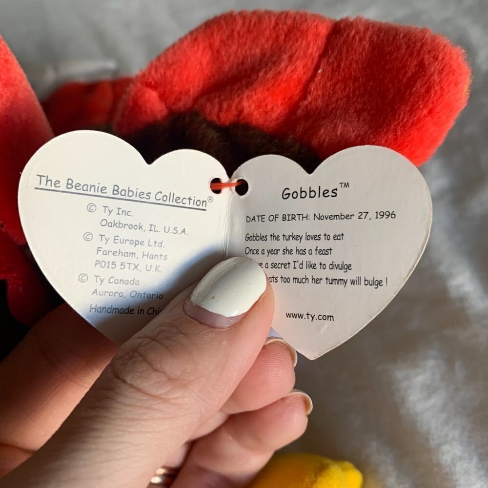 TY Beanie Baby Gobbles - Picture 3 of 4